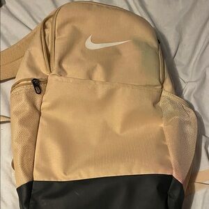 Nike Beige and Black Men's Backpack